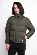 Parka Essential Reciclada Verde Mujer-3