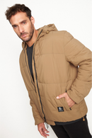 Parka PrimaLoft® Compactable Kun Reciclada Camel Hombre-2