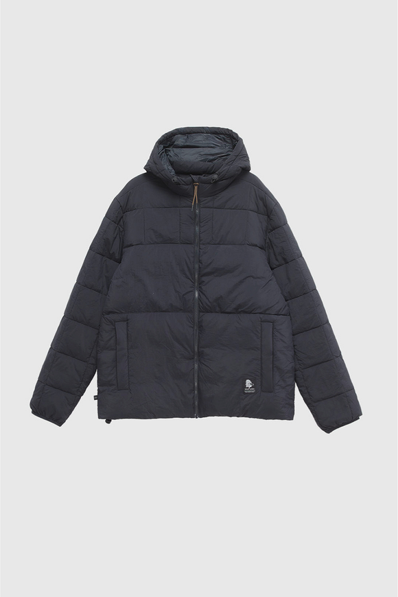 Parka PrimaLoft® Compactable Kun Reciclada Negra Hombre