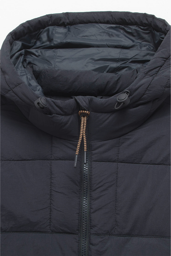 Parka PrimaLoft® Compactable Kun Reciclada Negra Hombre