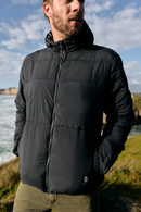Parka PrimaLoft® Compactable Kun Reciclada Negra Hombre-1