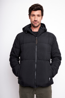 Parka PrimaLoft® Compactable Kun Reciclada Negra Hombre-3