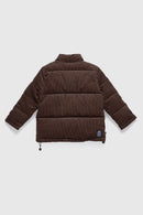 Parka Lauca Corduroy Orgánica Café Kids-11