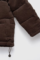 Parka Lauca Corduroy Orgánica Café Kids-13