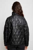 Parka Nita PU Reciclada Negro Mujer-5