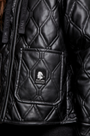 Parka Nita PU Reciclada Negro Mujer-7