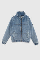 Parka Puffa Jeans Silveria Orgánica Denim Mujer-8
