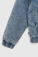 Parka Puffa Jeans Silveria Orgánica Denim Mujer-11