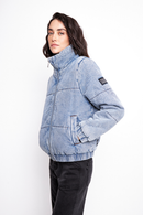Parka Puffa Jeans Silveria Orgánica Denim Mujer-4
