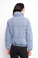 Parka Puffa Jeans Silveria Orgánica Denim Mujer-5