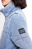 Parka Puffa Jeans Silveria Orgánica Denim Mujer-7
