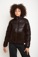 Parka Tala Reciclada Café Mujer-3