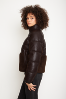 Parka Tala Reciclada Café Mujer-4