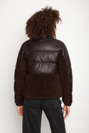 Parka Tala Reciclada Café Mujer-5