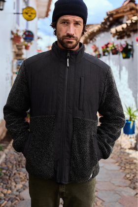 Polar Bayo Reciclado Negro Hombre