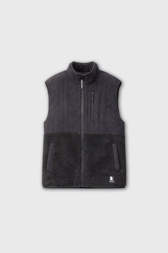 Polar Bayo Sin Mangas Reciclado Negro Hombre