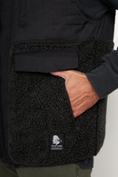 Polar Bayo Sin Mangas Reciclado Negro Hombre-5