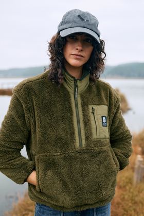 Polar Fili Reciclado Verde Mujer