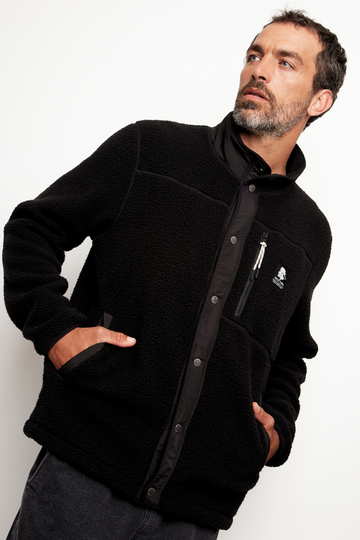Polar Gael Reciclado Negro Hombre - 0