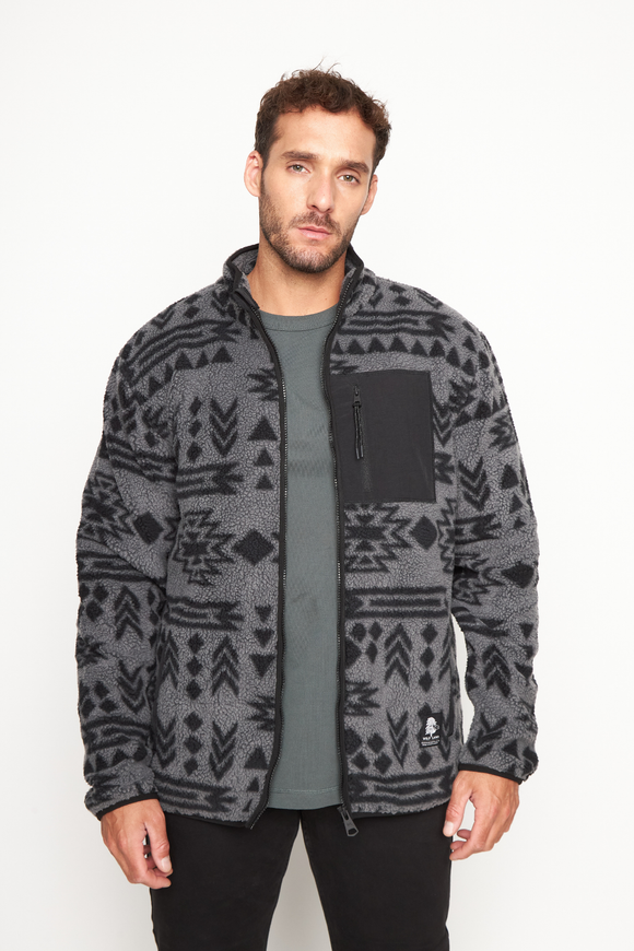 Polar Kobu Reciclado Print Gris Hombre