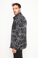 Polar Kobu Reciclado Print Gris Hombre-2