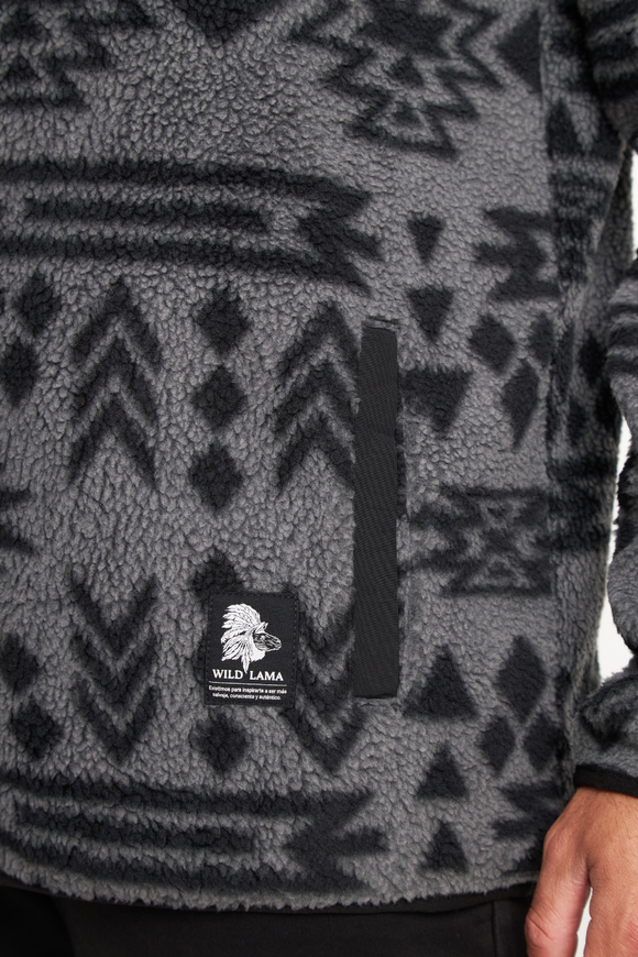 Polar Kobu Reciclado Print Gris Hombre