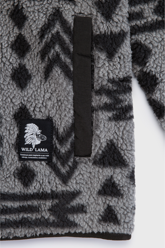 Polar Kobu Reciclado Print Gris Hombre