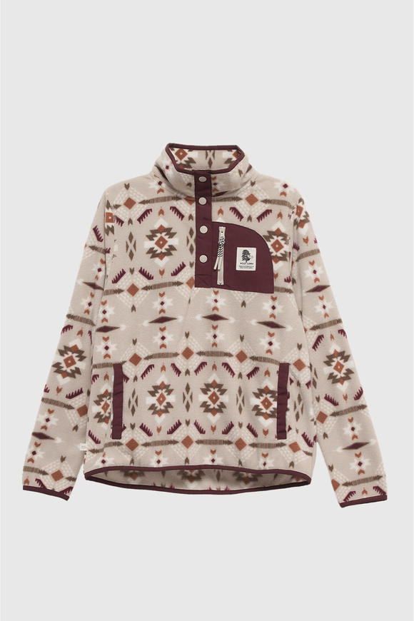 Polar Lava Woman Reciclado Print Beige Mujer