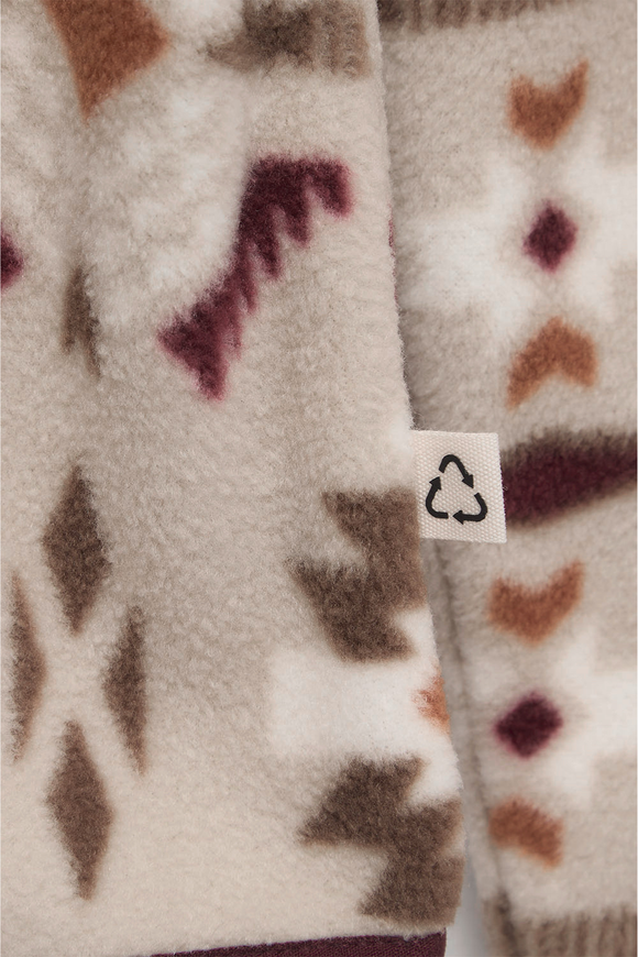 Polar Lava Woman Reciclado Print Beige Mujer