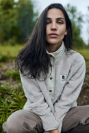 Polar Luvia Reciclado Beige Mujer-1