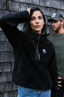 Polar Luvia Reciclado Negro Mujer-1