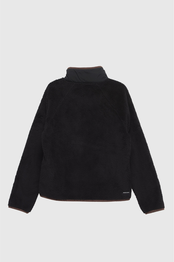 Polar Luvia Reciclado Negro Mujer