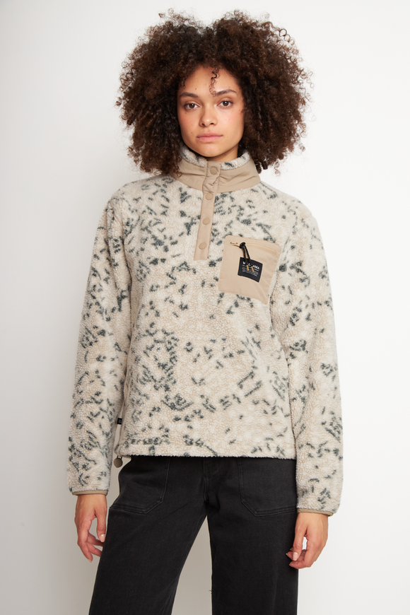 Polar Oku Reciclado Print Beige Mujer