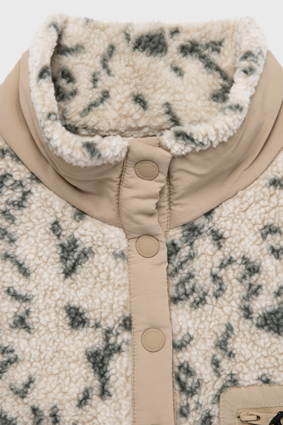 Polar Oku Reciclado Print Beige Mujer