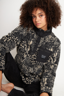 Polar Oku Reciclado Print Negro Mujer-1