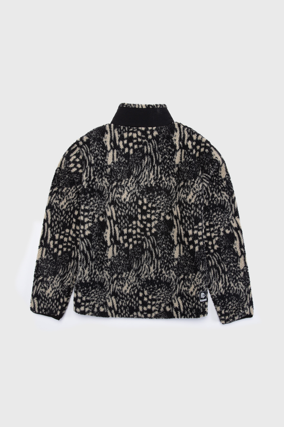 Polar Oku Reciclado Print Negro Mujer