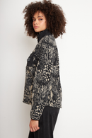 Polar Oku Reciclado Print Negro Mujer-3