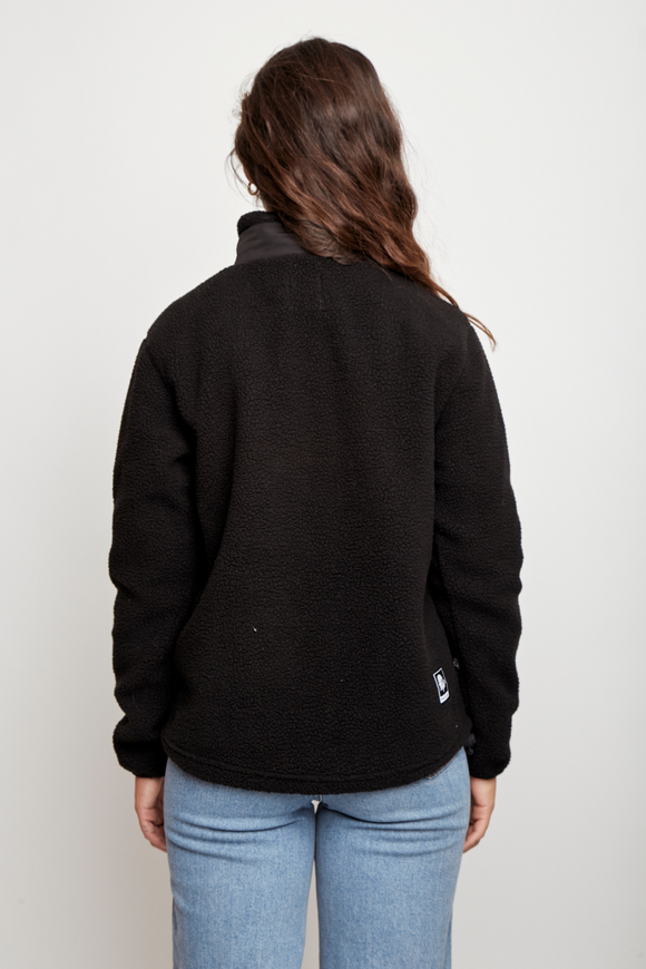 Polar Oku Reciclado Negro Mujer