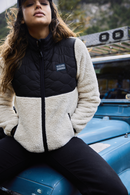 Polar Plume Reciclado Beige Mujer-1