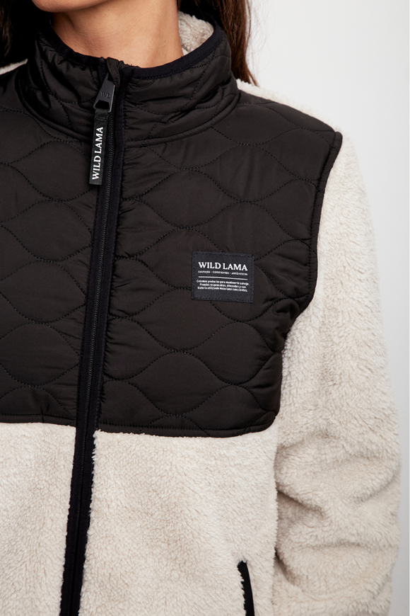 Polar Plume Reciclado Beige Mujer