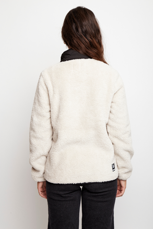 Polar Plume Reciclado Beige Mujer