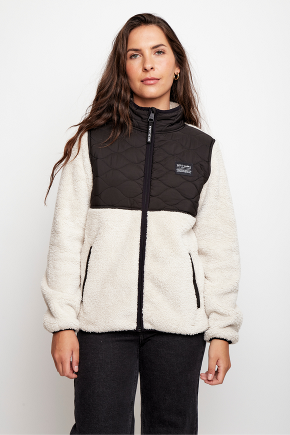 Polar Plume Reciclado Beige Mujer