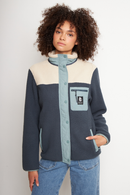 Polar Tambo Reciclado Azul Mujer-3