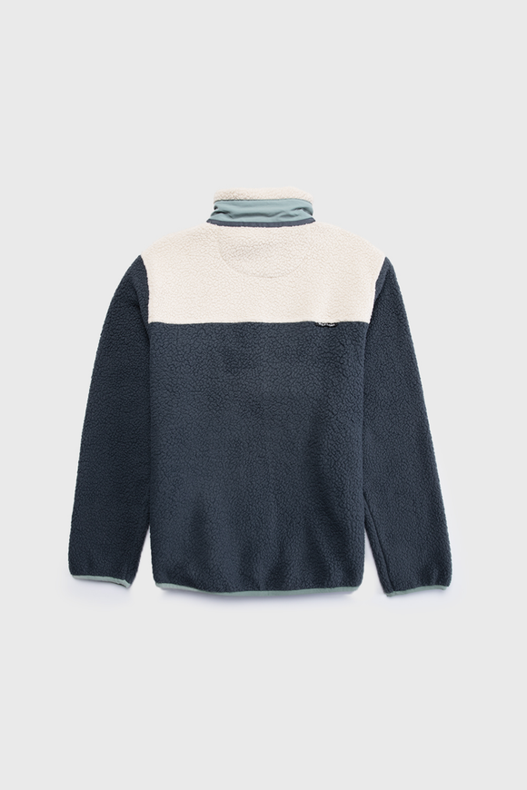 Polar Tambo Reciclado Azul Mujer