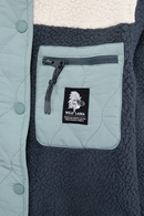 Polar Tambo Reciclado Azul Mujer-11