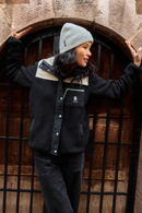 Polar Tambo Reciclado Negro Mujer-1