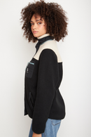 Polar Tambo Reciclado Negro Mujer-5
