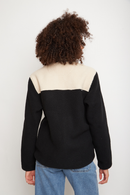 Polar Tambo Reciclado Negro Mujer-6