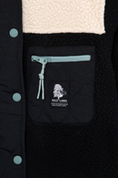 Polar Tambo Reciclado Negro Mujer-13