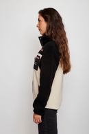 Polar Tambo Reciclado Negro Mujer-4